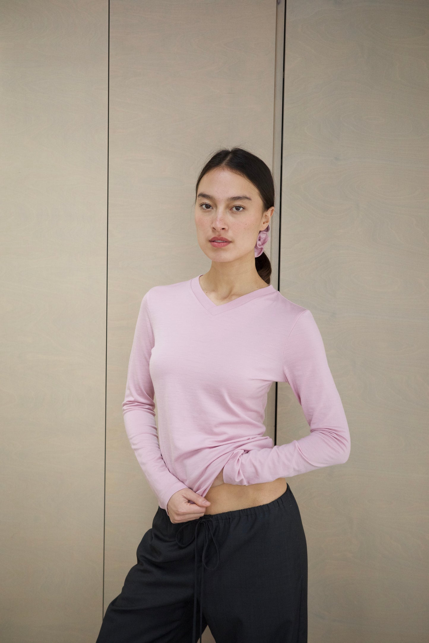 V-Neck Longsleeve