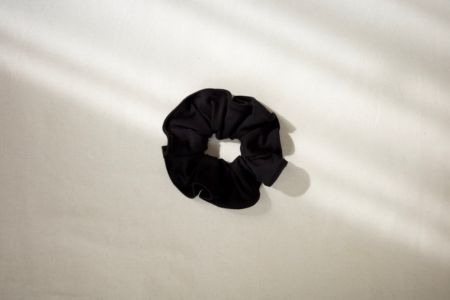 Merino Scrunchie — Black