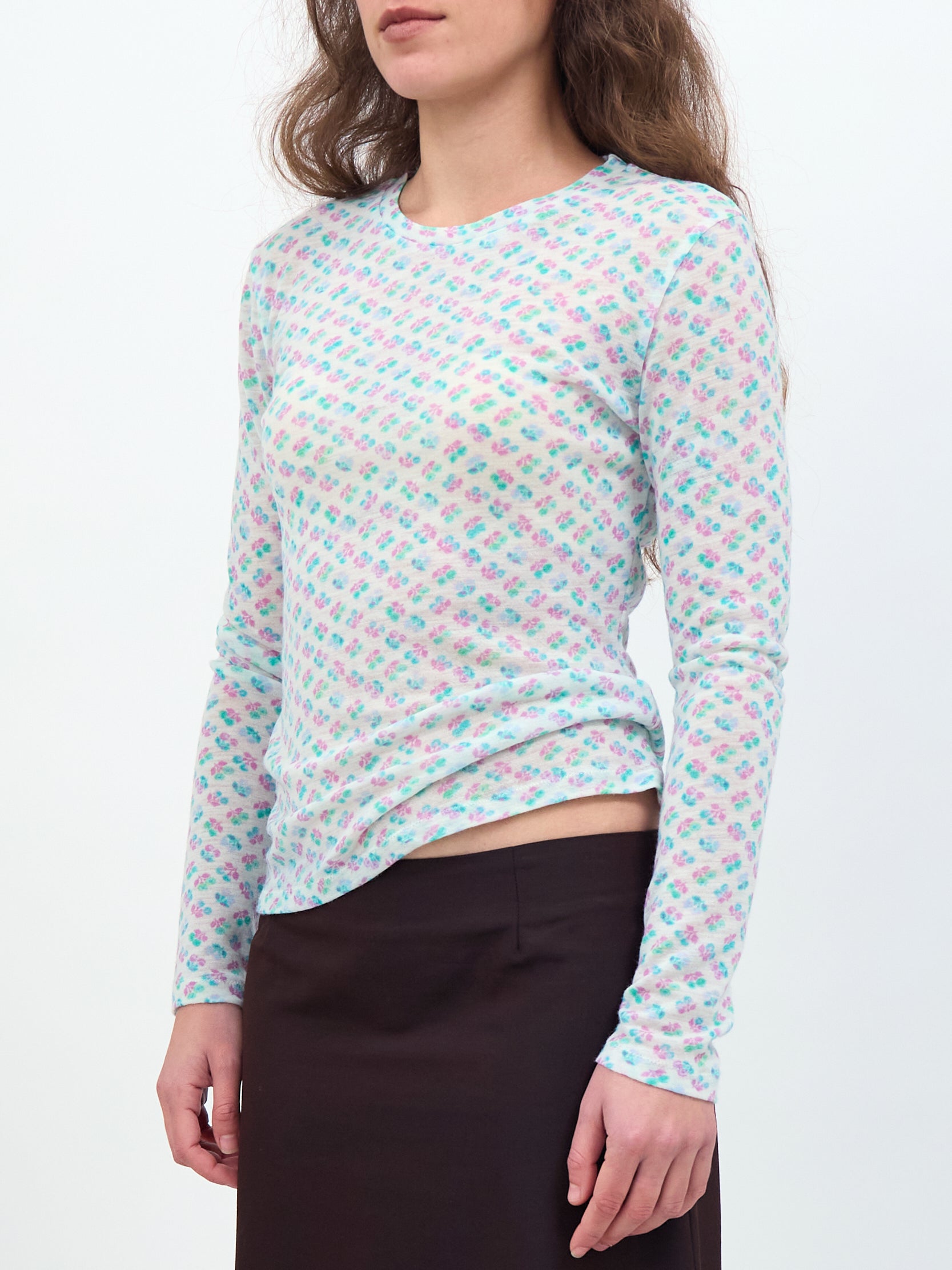 Bouquet Longsleeve - Pink/Green (PRE-ORDER)
