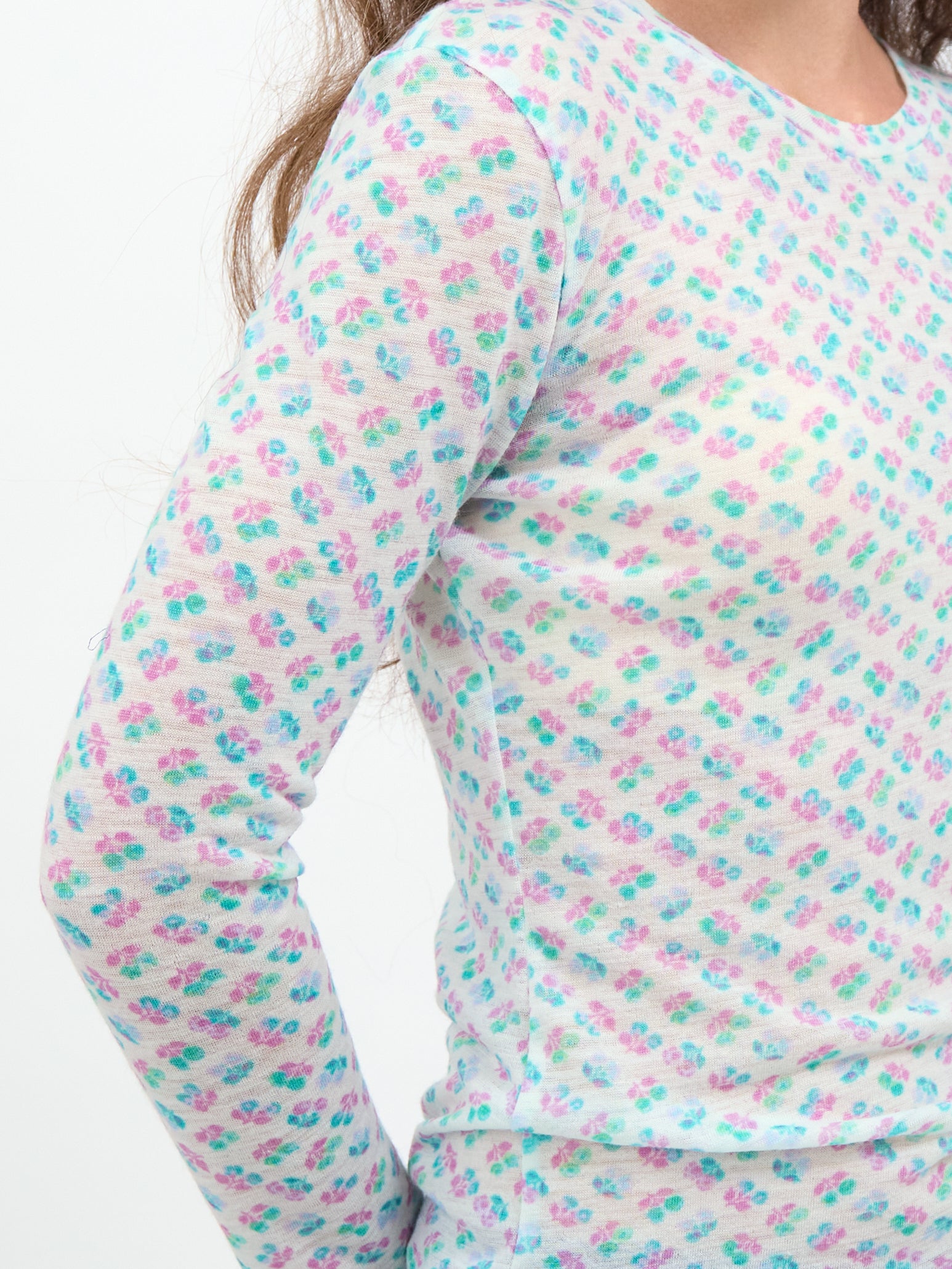 Bouquet Longsleeve - Pink/Green (PRE-ORDER)