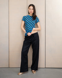 Bias Stripe Tee