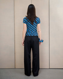 Wool Slip Trouser - Black (Limited)