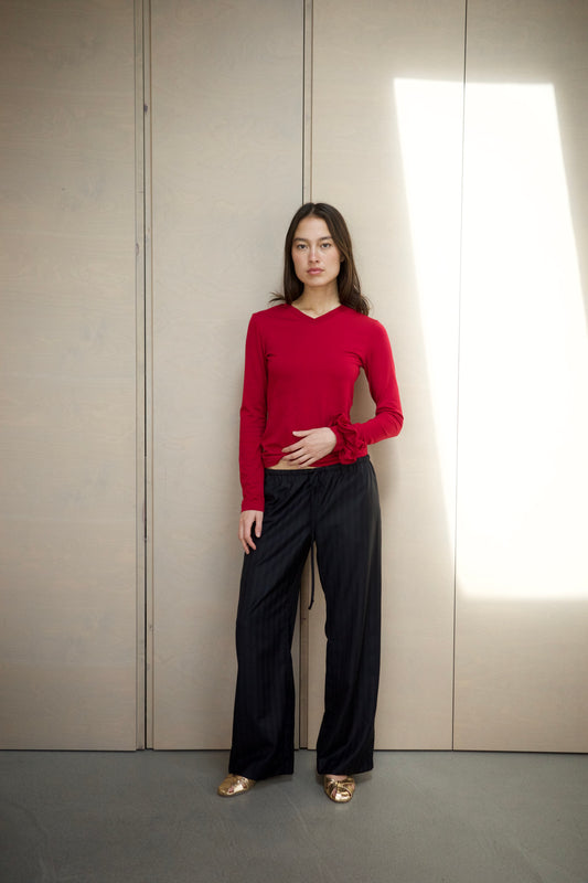 V-Neck Longsleeve