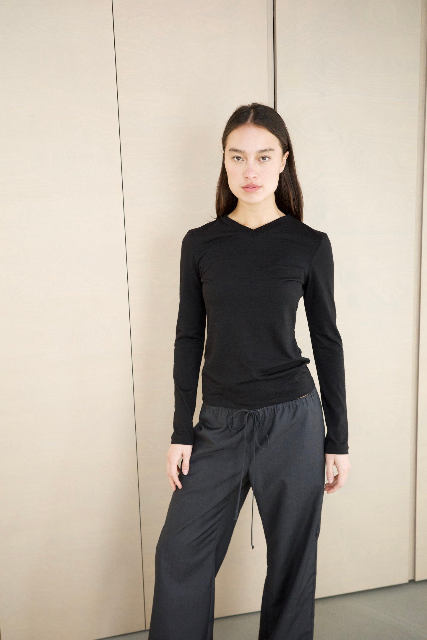 V-Neck Longsleeve
