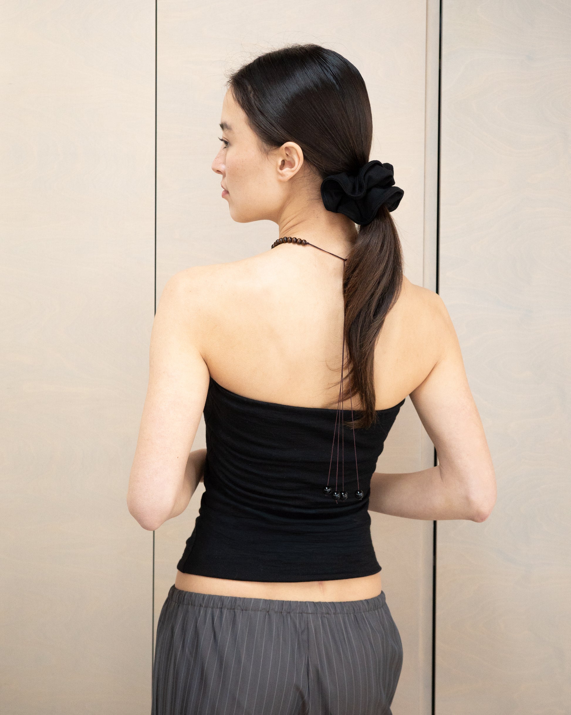 Merino Tube Top - Black